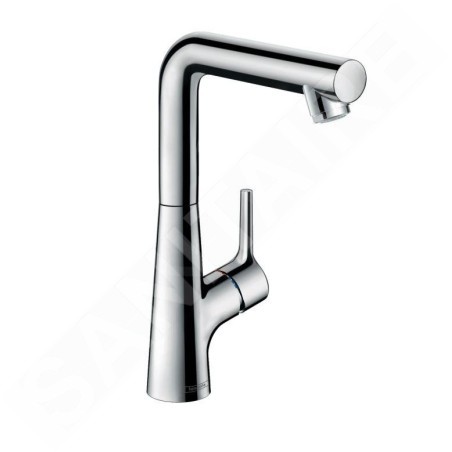 Hansgrohe Talis S - Mitigeur de lavabo 210 avec garniture de vidage à tirette, chrome 72105000