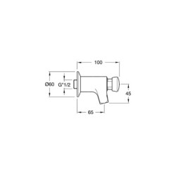 Sapho Silfra Quik - Robinet de lavabo, chrome QK23551