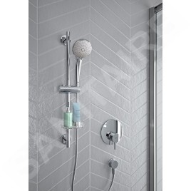 Ideal Standard CeraLine - Robinetterie de douche encastrée avec corps d’encastrement, chrome A6940AA