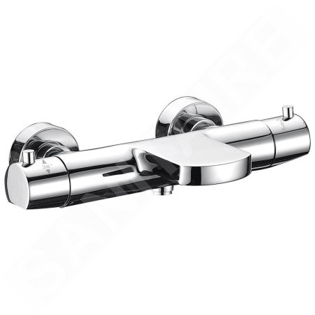 Sapho Kimura - Mitigeur thermostatique de baignoire, chrome KU292