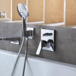 Hansgrohe Metropol - Mitigeur de baignoire encastré, chrome 32545000