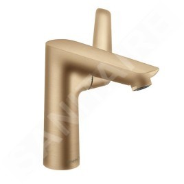 Hansgrohe Talis E - Mitigeur de lavabo avec tirette de vidage, bronze brossé 71754140