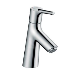 Hansgrohe Talis S - Mitigeur de lavabo 80 CoolStart avec tirette et garniture de vidage, chrome 72013000