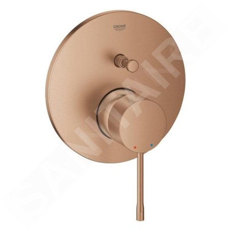 Grohe Essence - Mitigeur à encastrer pour 2 sorties, Warm Sunset brossé 24058DL1
