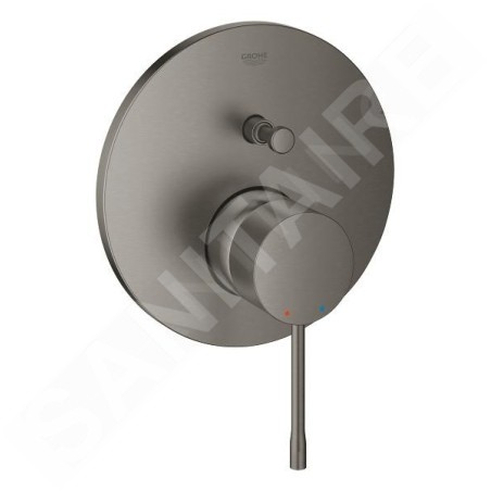 Grohe Essence - Robinet à encastrer pour 2 sorties, Hard Graphite brossé 24058AL1