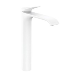 Hansgrohe Vivenis - Mitigeur de lavabo 250, EcoSmart, blanc mat 75042700