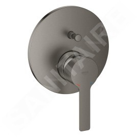 Grohe Lineare - Mitigeur encastré pour 2 sorties, Hard Graphite brossé 24064AL1