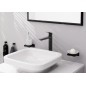 Hansgrohe Logis - Mitigeur de lavabo avec vidage, EcoSmart, noir mat 71257670