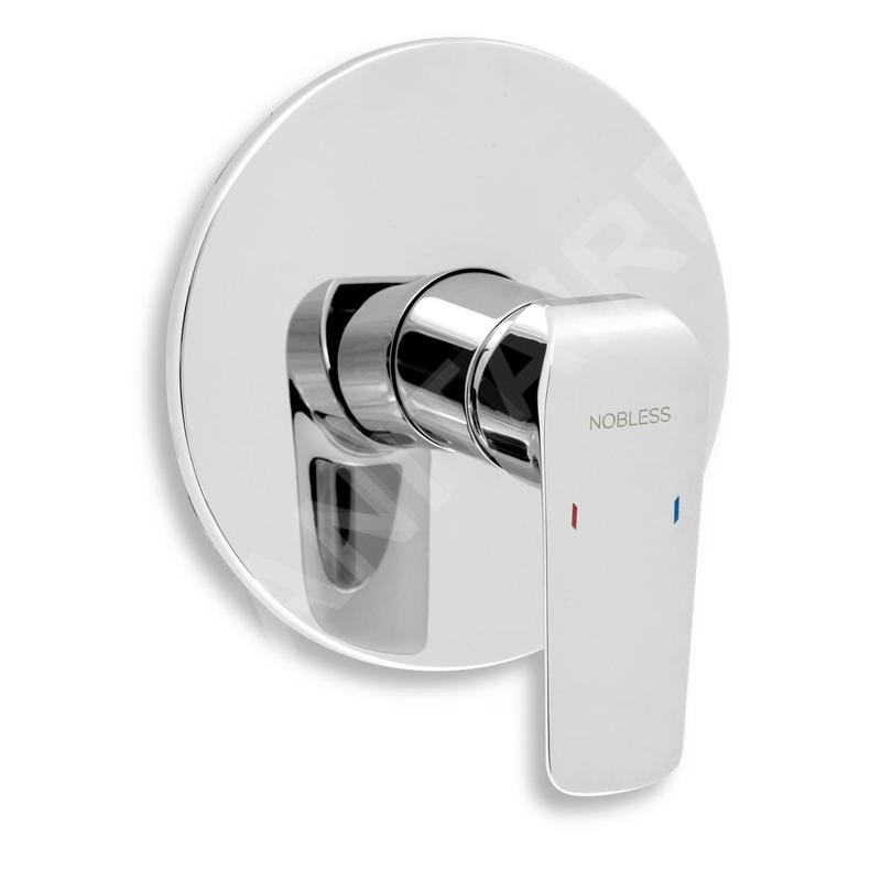 Novaservis Nobless Tina - Robinetterie de douche encastrée, chrome 38050,0 Novaservis Nobless Tina - Robinetterie de douche encastrée, chrome 38050,0