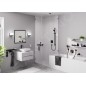 Hansgrohe Logis - Mitigeur de lavabo avec vidage, EcoSmart, noir mat 71257670