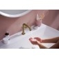 Hansgrohe Tecturis S - Mitigeur de lavabo, CoolStart, EcoSmart, bronze brossé 73321140