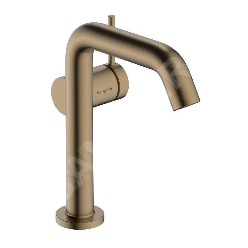 Hansgrohe Tecturis S - Mitigeur de lavabo avec vidage Push-Open, CoolStart, EcoSmart, bronze brossé 73340140