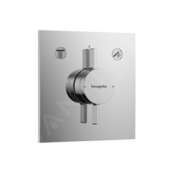 Hansgrohe DuoTurn E - Mitigeur encastrable, pour 2 sorties, chrome 75417000