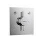 Hansgrohe DuoTurn E - Mitigeur encastrable, pour 2 sorties, chrome 75417000