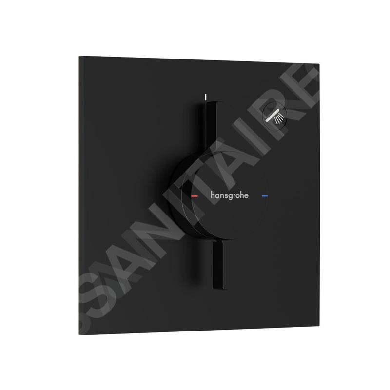 Hansgrohe DuoTurn E - Mitigeur de douche encastré, noir mat 75617670