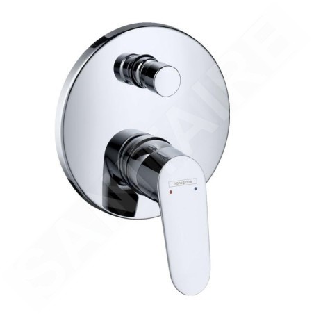 Hansgrohe Focus E2 - Mitigeur de baignoire encastré, chrome 31945000