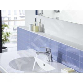 Hansa Mix - Mitigeur de lavabo avec garniture de vidage, chrome 01092283