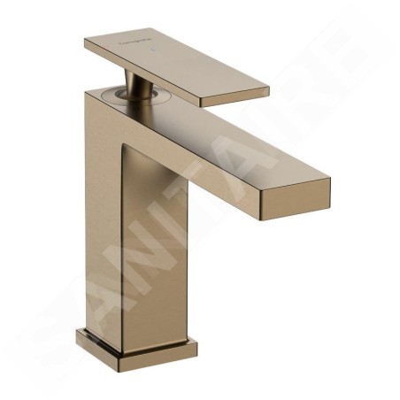 Hansgrohe Tecturis E - Mitigeur d'évier avec vidage, CoolStart, EcoSmart, bronze brossé 73018140