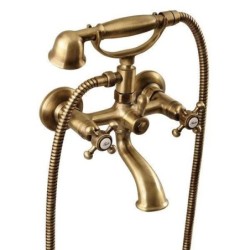 Sapho Antea - Mitigeur de baignoire avec accessoires, bronze 3016