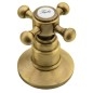 Sapho Antea - Mitigeur de lavabo avec bonde, installation 3 trous, bronze 3226