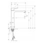 Hansgrohe Metris New - Mitigeur de lavabo 260 mm avec vidage, chrome 31082000 Hansgrohe Metris New - Mitigeur de lavabo 260 mm avec vidage, chrome 31082000