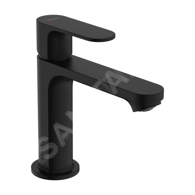 Hansgrohe Rebris S - Mitigeur de lavabo avec vidage, noir mat 72517670