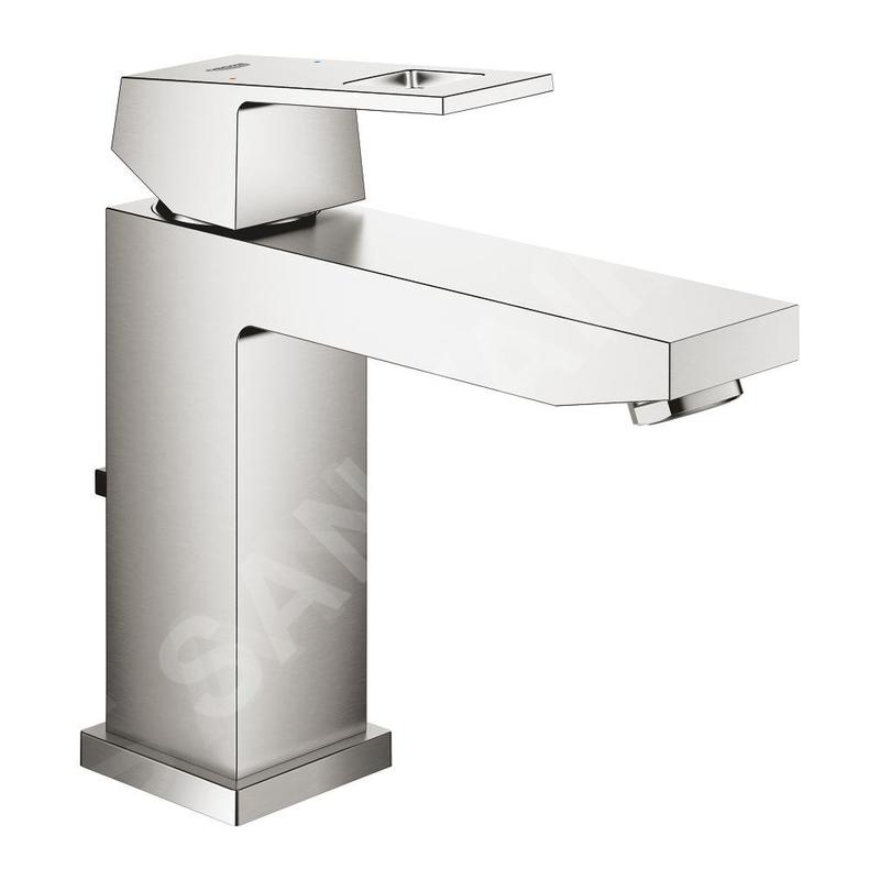 Grohe Eurocube - Mitigeur de lavabo avec vidage, supersteel 23445DC0