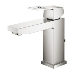 Grohe Eurocube - Mitigeur de lavabo avec vidage, supersteel 23445DC0