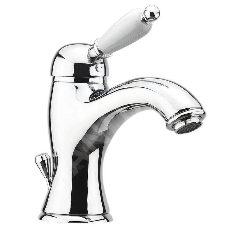 Sapho Kirké - Mitigeur de lavabo White, chrome KI02BC