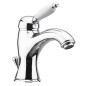 Sapho Kirké - Mitigeur de lavabo White, chrome KI02BC