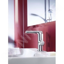 Hansa Ronda - Mitigeur de lavabo avec garniture de vidage, chrome 55262203