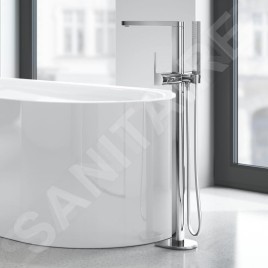 Grohe Plus - Mitigeur de baignoire à monter au sol, chrome 23846003