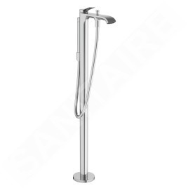 Hansgrohe Vivenis - Mitigeur de baignoire au sol, avec accessoires, chrome 75445000