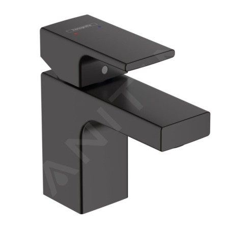 Hansgrohe Vernis Shape - Mitigeur de lavabo avec vidage, EcoSmart, noir mat 71560670