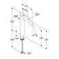 Kludi Bozz - Mitigeur de lavabo, chrome 382860576