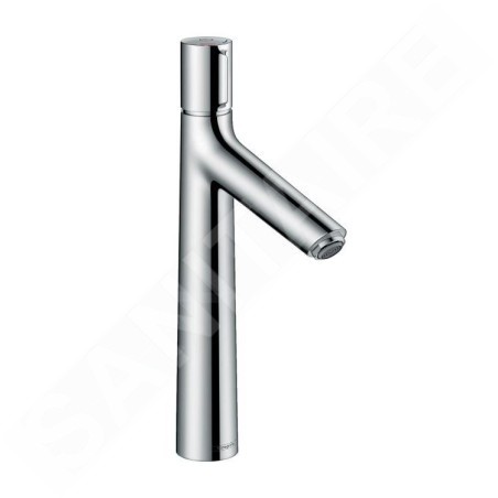 Hansgrohe Talis Select S - Mitigeur de lavabo 190 avec tirette et garniture de vidage, touche de commande, chrome 72044000