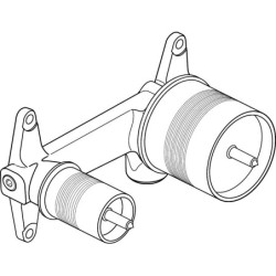Ideal Standard Active - Corps d’encastrement pour mitigeur de lavabo encastré A5948NU