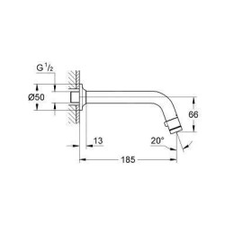 Grohe Universal - Robinet monofluide universel, chrome 20203000