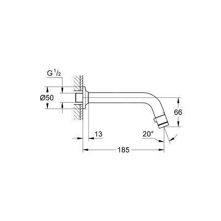 Grohe Universal - Robinet monofluide universel, chrome 20203000