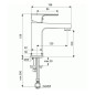 Ideal Standard Cerafine D - Mitigeur de lavabo, chrome BC553AA
