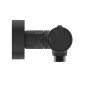 Ideal Standard ALU+ - Mitigeur thermostatique de douche, noir soyeux BD582XG