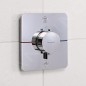 Hansgrohe ShowerSelect Comfort - Mitigeur thermostatique encastré pour 2 sorties, chrome 15583000 Hansgrohe ShowerSelect Comfort - Mitigeur thermostatique encastré pour 2 sorties, chrome 15583000