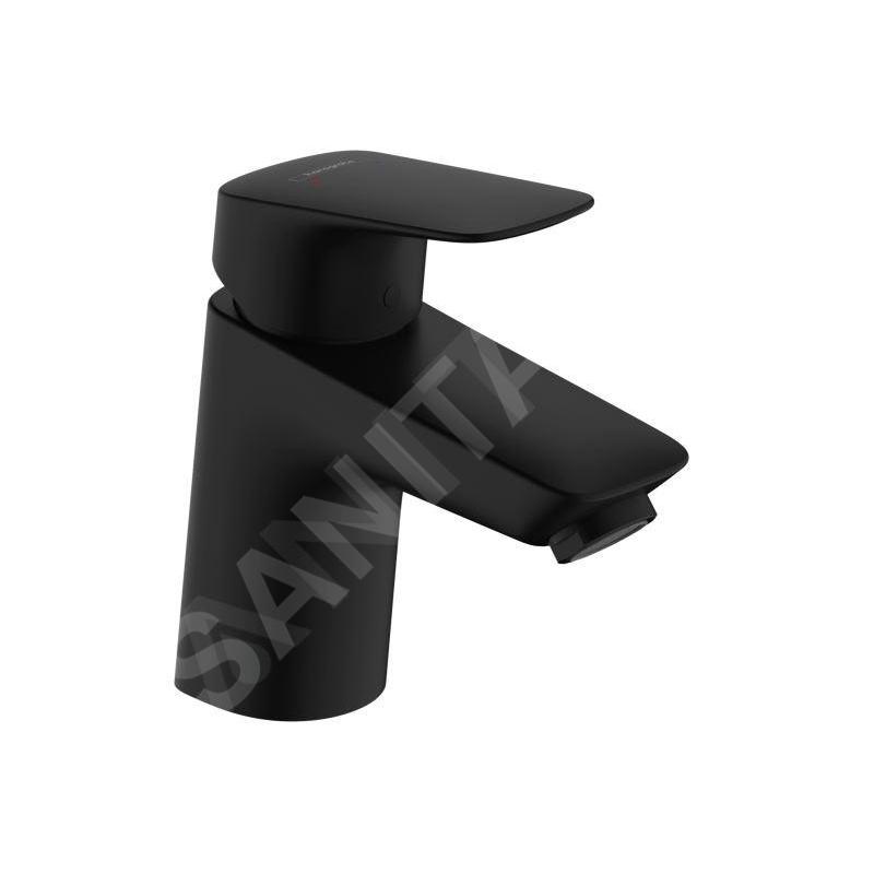 Hansgrohe Logis - Mitigeur de lavabo, EcoSmart, noir mat 71071670