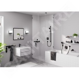 Hansgrohe Logis - Mitigeur de lavabo, CoolStart, EcoSmart, noir mat 71255670