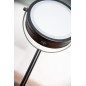 DAISY miroir cosmétique éclairage LED, Ø 150 mm, noir