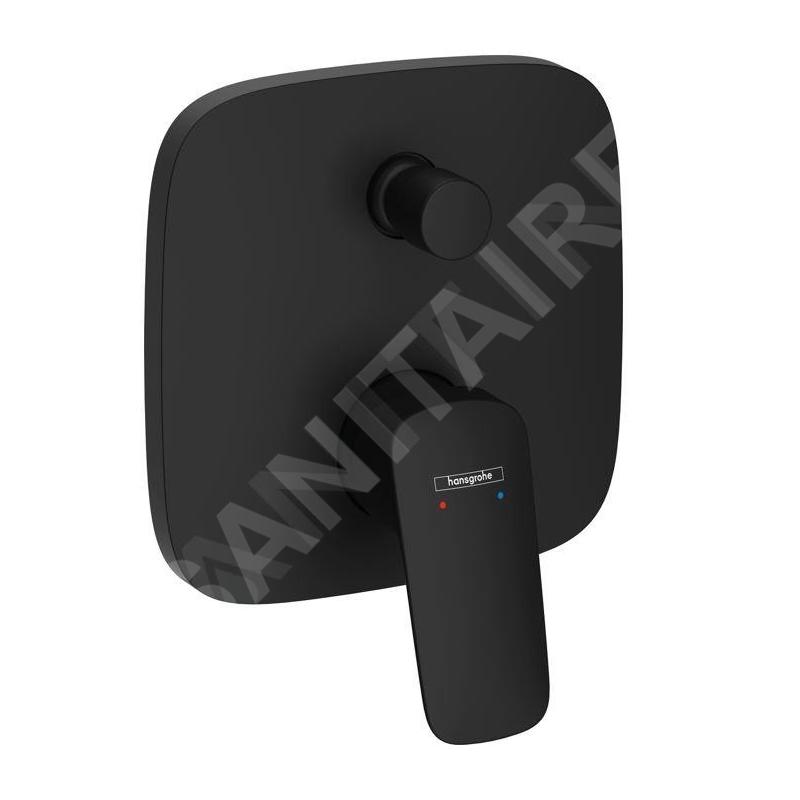 Hansgrohe Logis - Mitigeur encastré 2 sorties, noir mat 71405670