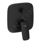 Hansgrohe Logis - Mitigeur encastré 2 sorties, noir mat 71405670