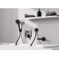 Hansgrohe Logis - Mitigeur encastré 2 sorties, noir mat 71405670