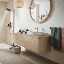 Hansgrohe Tecturis S - Mitigeur de lavabo, CoolStart, EcoSmart, bronze brossé 73312140