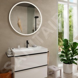 Hansgrohe Tecturis S - Mitigeur de lavabo avec vidage, CoolStart, EcoSmart, noir mat 73314670